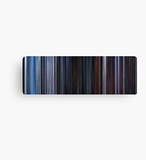 Moviebarcode: Star Wars: Episode V - The Empire Strikes Back (1980) Canvas Print