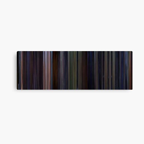 Moviebarcode: Star Wars: Episode VI - Return of the Jedi (1983) Canvas Print