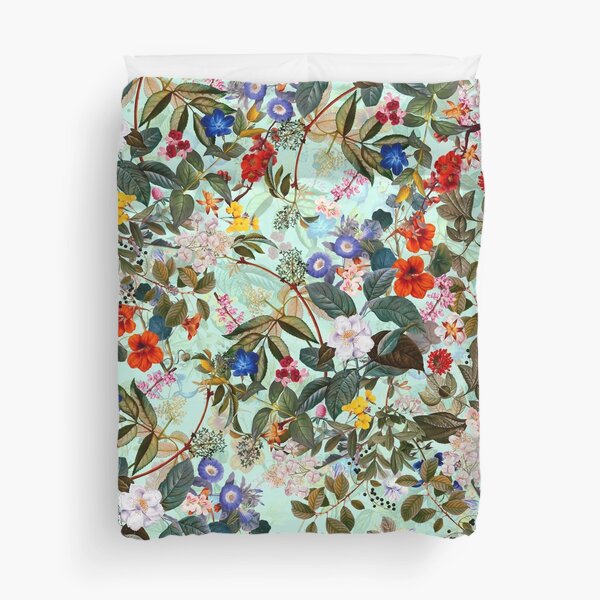 Summer Botanical Garden XVI Duvet Cover