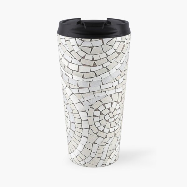 To the Heart of It Mosaic by Sue Kershaw Travel Mug