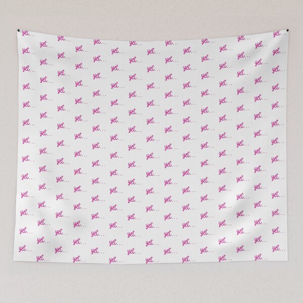 Item preview, The Power of Yet - handwritten pink designed and sold by jesscargill.