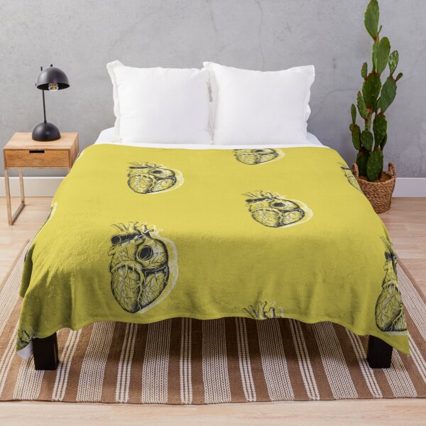 Item preview, Anatomical Heart • Yellow • Pastel Goth designed and sold by Rike Mayer.