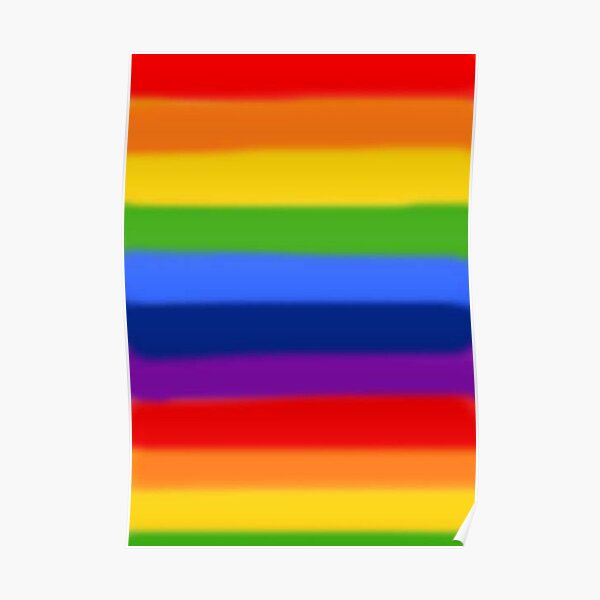 Rainbow Paper Poster