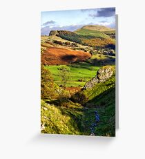 Lose Hill And Great Ridge Greeting Card