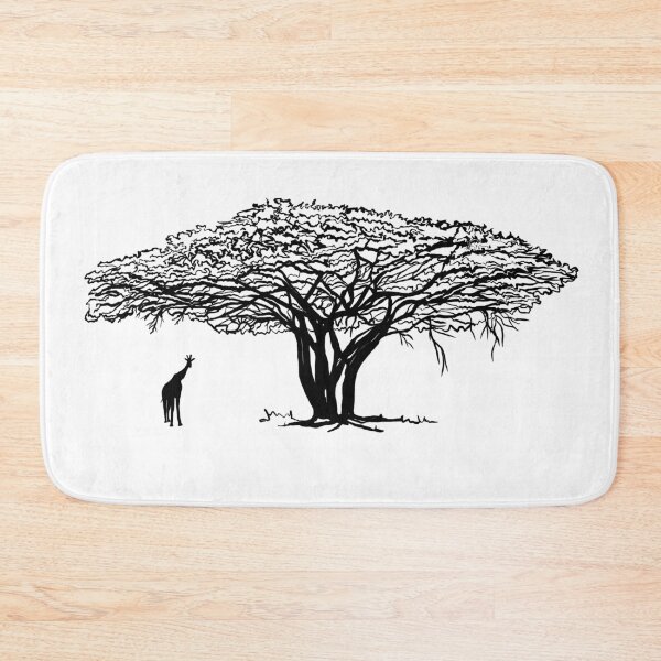 Item preview, Giraffe‘s favourite Tree. Acacia, umbrella tree designed and sold by DebbieJoyArt.