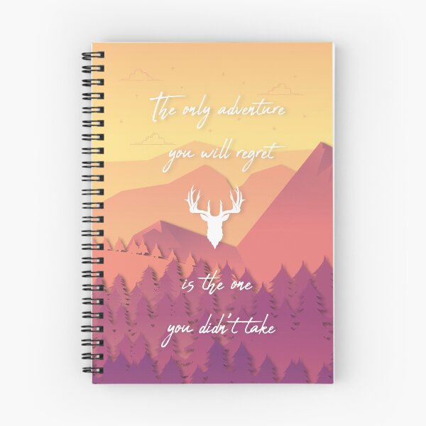Item preview, The only adventure you will regret is the one you did'nt take designed and sold by Typefusion.