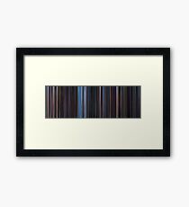 Moviebarcode: Star Wars: Original Trilogy (1977-1983) Framed Print