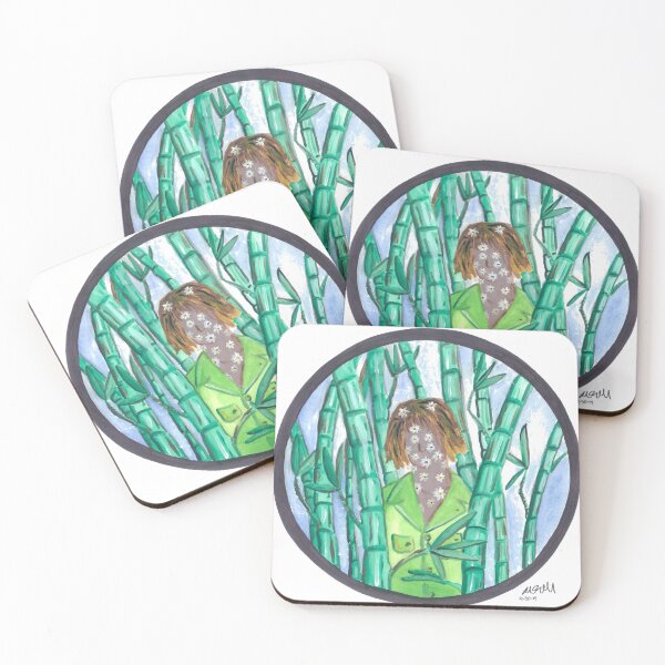 Item preview, Bamboo and Daisies designed and sold by ArtByAlisonLove.