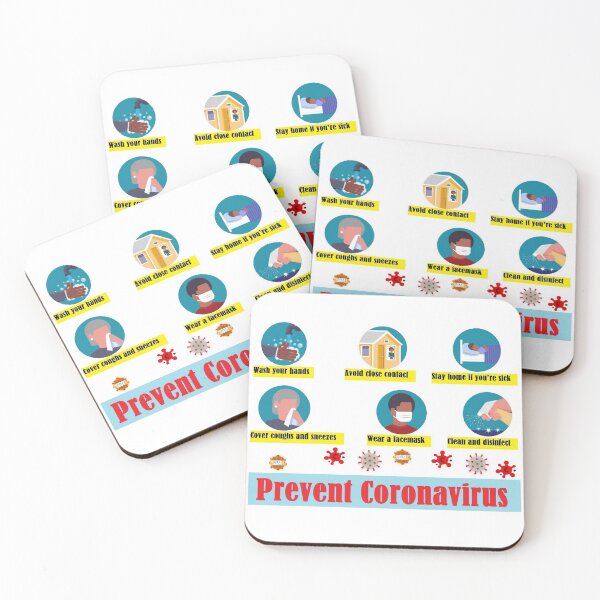 Item preview, Prevent coronavirus Coronavirus disease (COVID-19) designed and sold by Nas Gee.