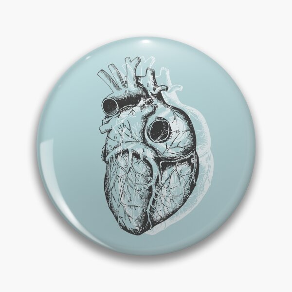 Item preview, Anatomical Heart • Pastel Blue • Pastel Goth designed and sold by Rike Mayer.
