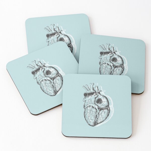 Item preview, Anatomical Heart • Pastel Blue • Pastel Goth designed and sold by Rike Mayer.
