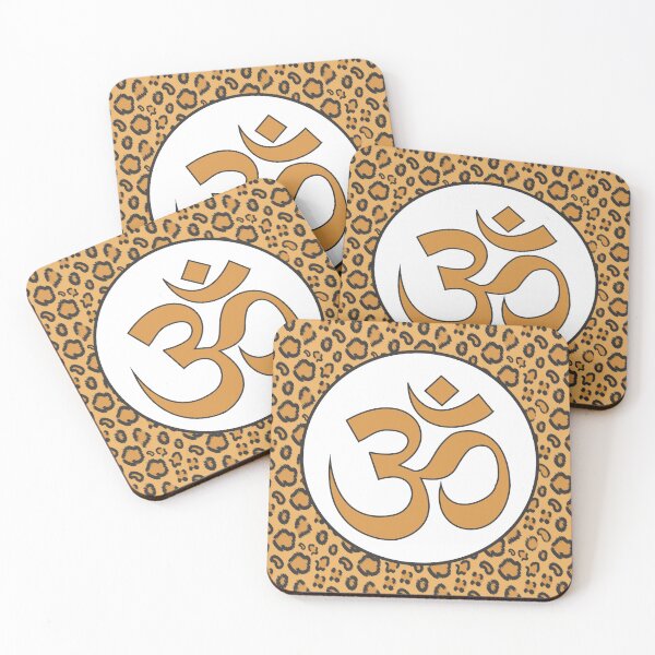 Item preview, Leopard Yoga Om designed and sold by MarkTees.
