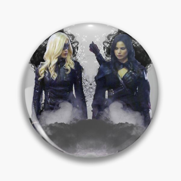 Item preview, Laurel Lance and Nyssa Al Ghul grey background designed and sold by dutchchu.