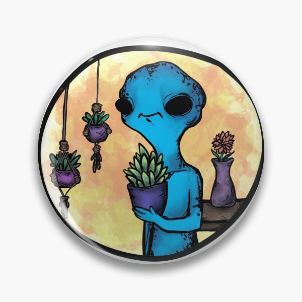 Item preview, Alien With Plants 2  designed and sold by TheSaltedSlug.