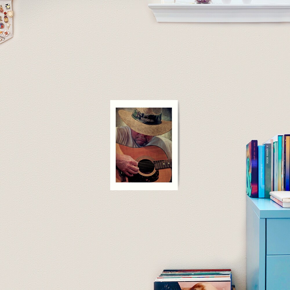 Bending Strings Art Print