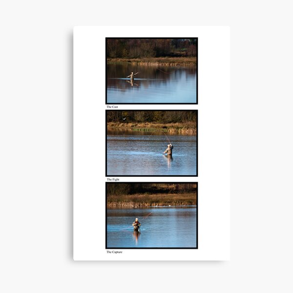 Montana Fly Fishing Canvas Print