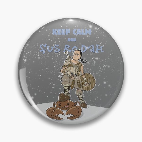 Item preview, Keep calm and fus ro dah designed and sold by Igor Faun.