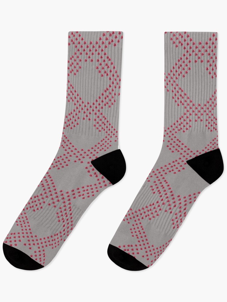 Thumbnail 1 of 5, Socks, Red Rose designed and sold by STHogan.