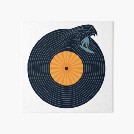 Ride the Music Art Board Print