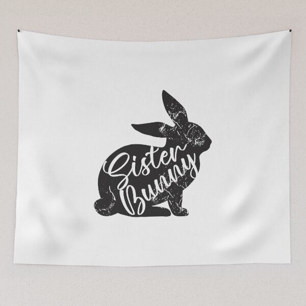 Item preview, Sister bunny funny Matching Easter gift for girls women designed and sold by hadleydesigns.