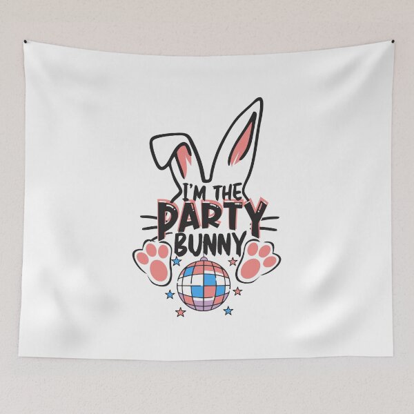Item preview, Party bunny ears Matching Easter gift for men women kids designed and sold by hadleydesigns.
