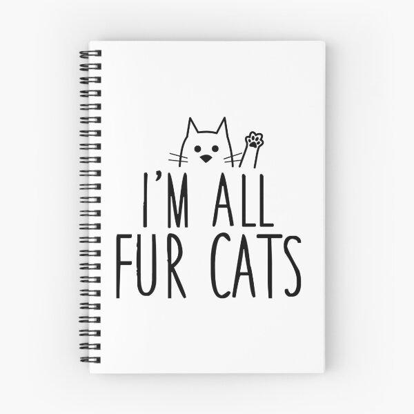 Item preview, I'm All Fur Cats - all for cats - cat lover - cat mom - cat dad designed and sold by Designsupremacy.
