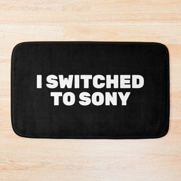 Item preview, Text Stickers for Sony photographer: " I switched to sony" designed and sold by Superminhou.
