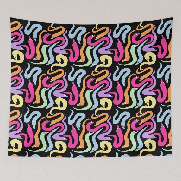Item preview, Worm Time Babey (black bg) designed and sold by Ninaisatriangle.