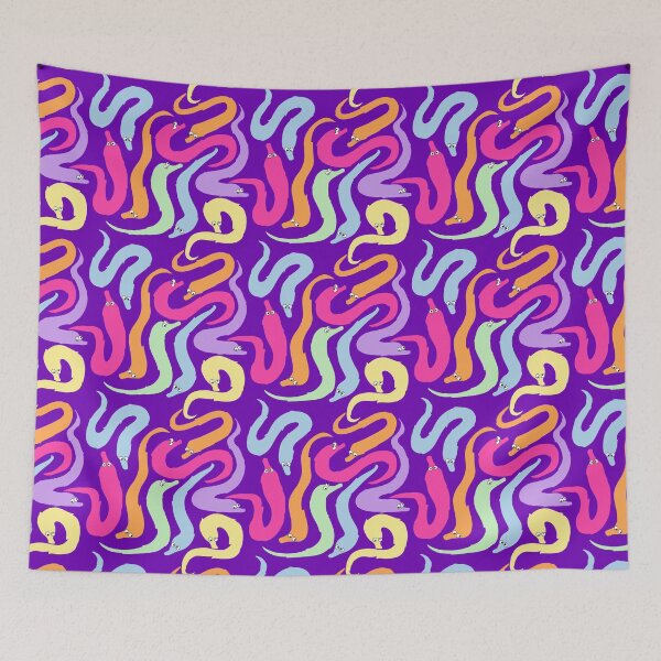 Item preview, Worm Time Babey (purple) designed and sold by Ninaisatriangle.