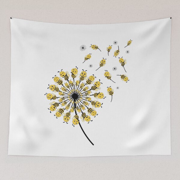 Item preview, Beeautiful Bee Flower designed and sold by SnerdlyWollopa.