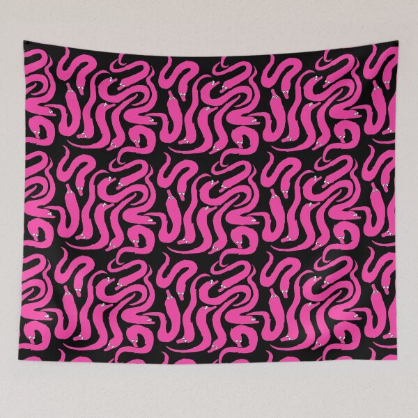 Item preview, Worm Time Babey (pink/black) designed and sold by Ninaisatriangle.