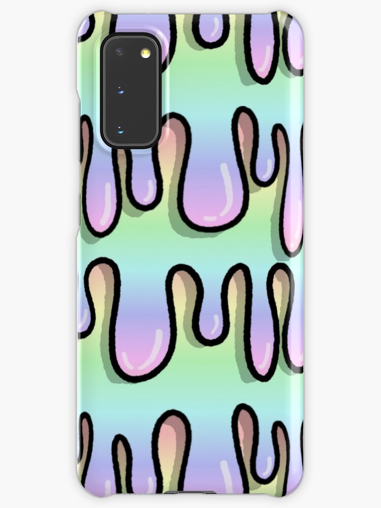 Drippy Rainbow Slime Case Skin For Samsung Galaxy By Paracosmix Redbubble