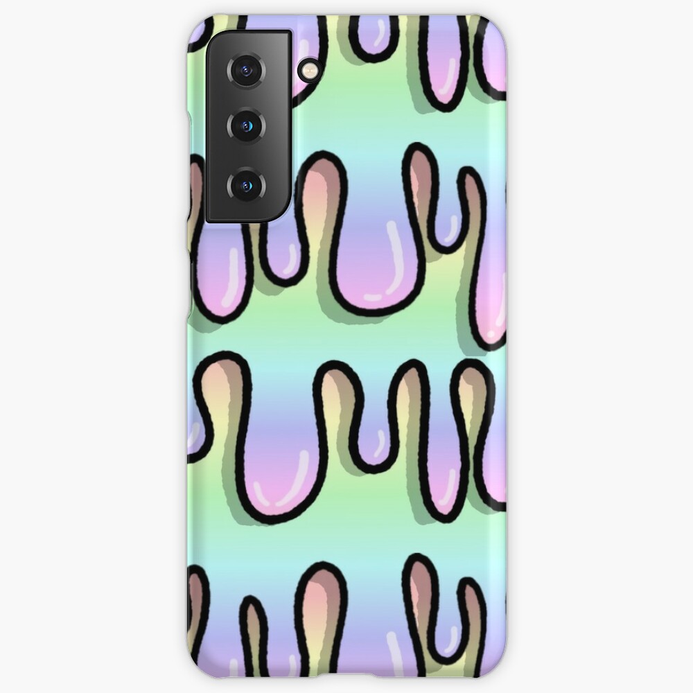 Drippy Rainbow Slime Case Skin For Samsung Galaxy By Paracosmix Redbubble