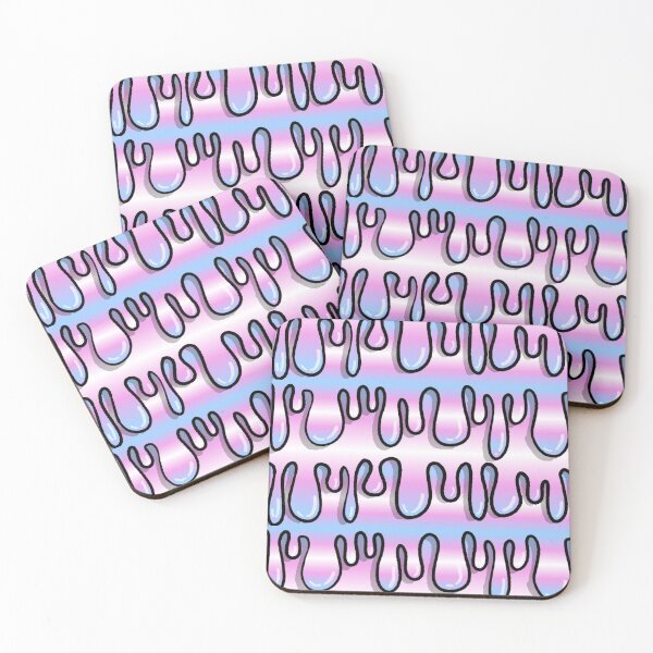 Item preview, Drippy Trans Flag Slime designed and sold by paracosmix.