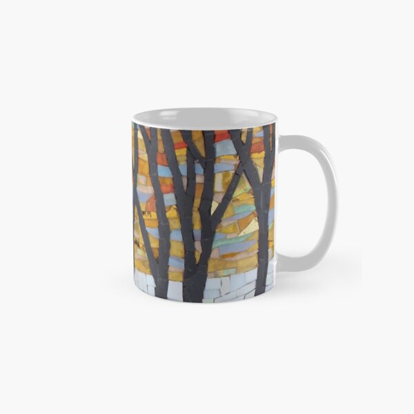 Sunset Flight Mosaic by Sue Kershaw Classic Mug