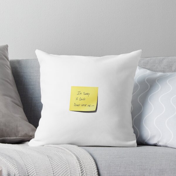 Item preview, I'm Sorry I Can't Don't Hate Me - designed and sold by finbarrboy.