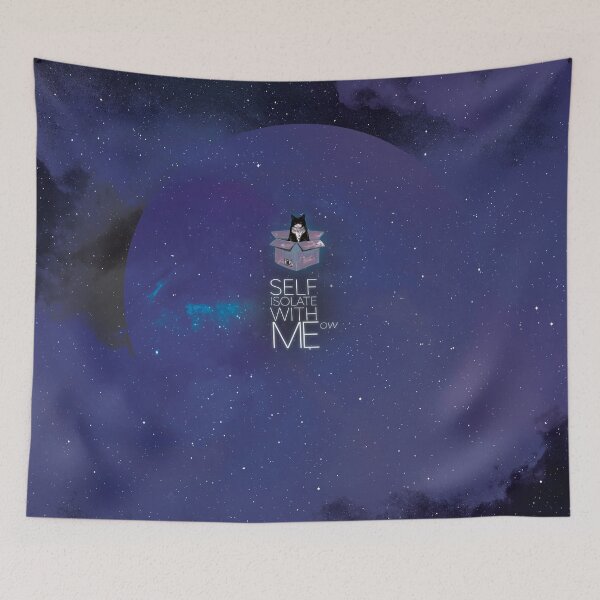 Item preview, SELF ISOLATE WITH ME(ow) designed and sold by 48Crash.