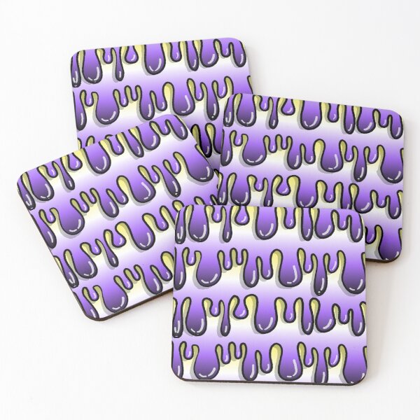 Item preview, Drippy Enby Flag Slime designed and sold by paracosmix.