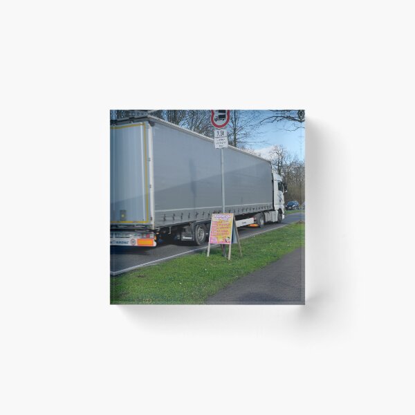 Item preview, Truck  approaching Meerbusch Lank-Latum, NRW, Germany. designed and sold by David A. L. Davies.