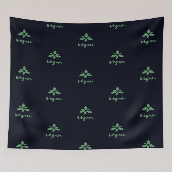 Item preview, Vegan With Green Leaves designed and sold by GreenSlate.