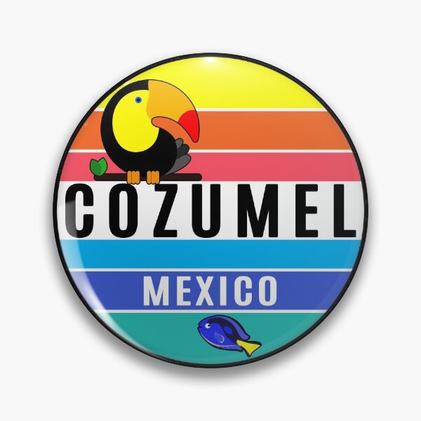 Item preview, Cozumel Mexico Tropical Beach Toucan Fish Travel Vacation designed and sold by Travel Time.