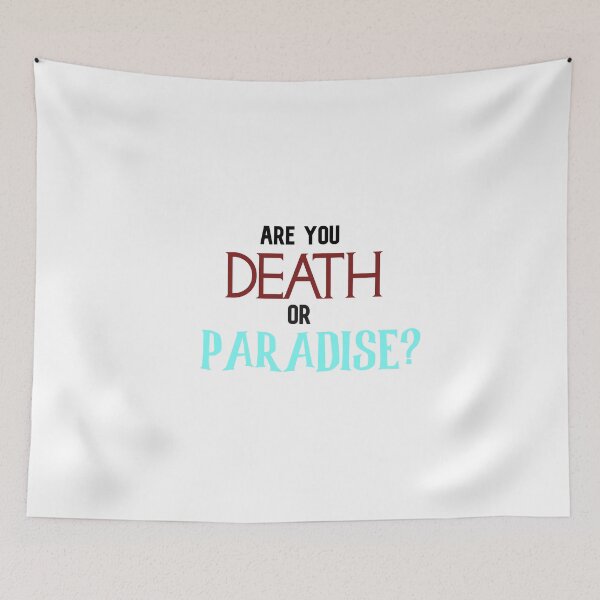 Item preview, Are You Death or Paradise - No Time To Die - Billie Eilish designed and sold by sirsnufkin.