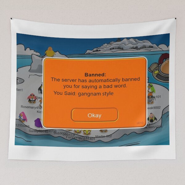 Item preview, gangnam style club penguin designed and sold by qu33rcakes.