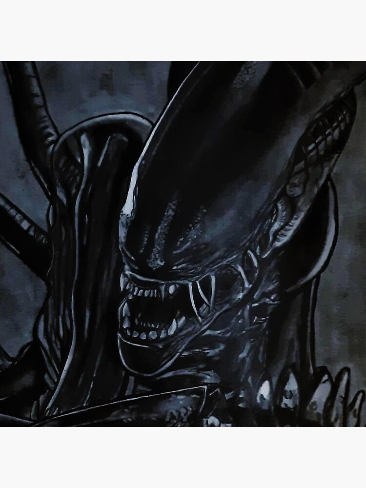 Bolsa de tela «Alien Xenomorph Lápiz Arte / Dibujo» de jo-style-arts |  Redbubble