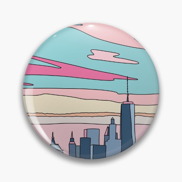 City sunset by Elebea Pin