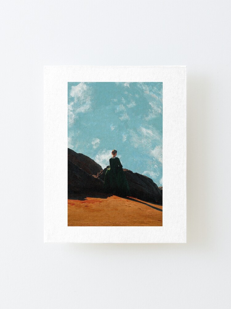 Alternate view of Portrait of a Lady on Fire Mounted Print