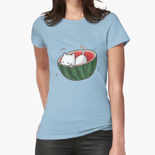 Cat Fitted T-Shirt