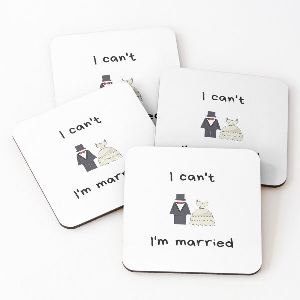Item preview, Copie de I can t - I m married designed and sold by Omeris.