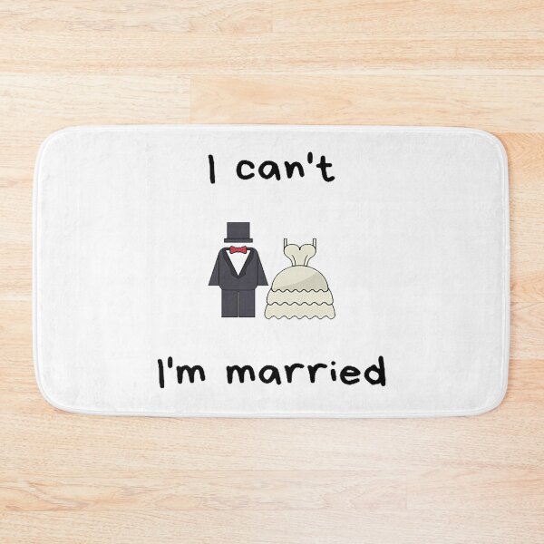Item preview, Copie de I can t - I m married designed and sold by Omeris.