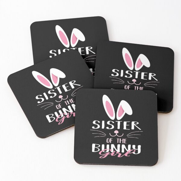 Item preview, Sister Of The Bunny Girl Easter Rabbit Lover design designed and sold by Grabitees.